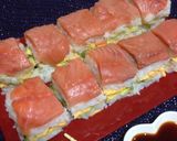 Foto del paso 4 de la receta: Maki Sushi de Salmón!!