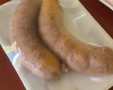 A picture of step 5 of Blanched Hungarian-style Beef Sausage.