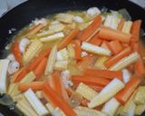 Foto langkah ke 2 dari resep Tumis buncis campur2 + udang.