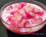 Foto langkah ke 5 dari resep Kolak Delima (Bubur Delima) Khas Sumbar.