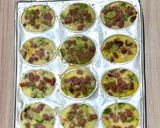Foto langkah ke 3 dari resep Mini Quiche Makaroni.