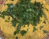 A picture of step 2 of Crispy Aloo, Palak aur Pyaaz ke pakoray.