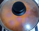A picture of step 7 of Lamb Keftas in Tomato and Shawarma Sauce.