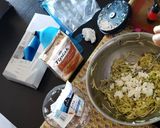 Une image de l'étape 2 de Galettes de courgettes.