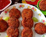 लेफ्टओवर छोले ओट्स वेज कटलेट (Left over chole oats veg cutlet recipe in Hindi) रेसिपी चरण 15 फोटो