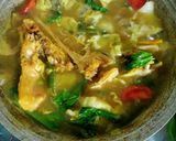 Foto langkah ke 4 dari resep Sayur Asam Banjar kepala patin.