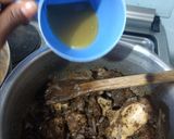 A picture of step 8 of Beef pilau with tinge of coconut.