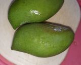 A picture of step 1 of Mango fry.