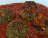 Foto del paso 7 de la receta: Albóndigas de Lentejas en Salsa Tandoori