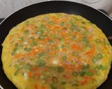 Foto langkah ke 3 dari resep Omelete | Telur Dadar Sayur.
