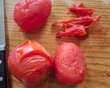 A picture of step 2 of Light Cheese-Stuffed Poblano Peppers.
