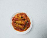 भरवा मसाला तुरई (Bharwan Masala Turai recipe in Hindi) रेसिपी चरण 5 फोटो