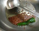 A picture of step 2 of Healthy and yummy Palak kadhi.