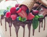 Foto del paso 5 de la receta: Drip de chocolate para decoración de tartas