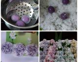Foto langkah ke 6 dari resep KLEPON UBI RAINBOW SPESIAL,Dinginpun Tetep Empuk.
