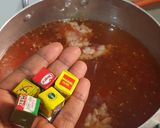 A picture of step 2 of Bitter leaf soup.