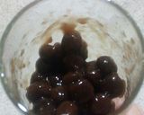 Foto langkah ke 6 dari resep Boba pearl drink with brown sugar syrup and Thai tea fresshh.