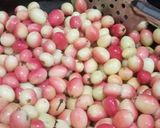 A picture of step 1 of CARISSA CARANDAS /SPICY KARONDE MIRCHI (Natal palm) WITH VERMILLION NATURAL TASTE.