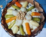 Une image de l'étape 6 de Couscous au poulet fermier et légumes 🥣.