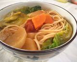 紅燒湯麵 🍀素食的食譜步驟8照片