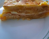 Foto del paso 4 de la receta: Tortilla de patatas rellena de jamón york y queso