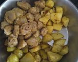 নিরামিষ ওলকপির ডালনা (ol kopir dalna recipe in Bengali) রেসিপি ধাপ - 2 ছবি