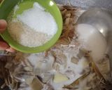 Foto langkah ke 5 dari resep Santan Jantung Pisang (Bumbu Cemplung).
