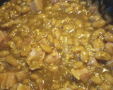 A picture of step 2 of Pork and Beans with Gammon and Molasses.
