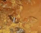 A picture of step 6 of Mutton kuzhambu.