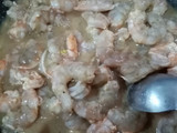 Camarones en salsa rosa