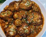 Une image de l'étape 5 de Tajine de chou-fleur avec ses boulettes de viande.