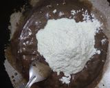A picture of step 3 of Instant Chocolate Dryfruit Peda.