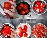 عکس مرحله 1 از دستور دمی با گوجه