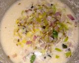 A picture of step 2 of Rava Dosa.