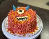 Foto del paso 2 de la receta: Torta de colores diseño monstruoso