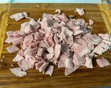 Une image de l'étape 10 de Salade de haricots mungo au jambon, et oignon rouge.