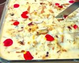 रबड़ी केक | मलाई केक (rabri cake / malai cake recipe in Hindi) रेसिपी चरण 10 फोटो