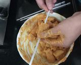 A picture of step 5 of Soya chap tikka.