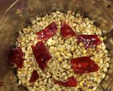 ராகி கோதுமை கார தோசை (Raagi kothumai kaara chutney recipe in tamil) ரெசிபி ஸ்டேப் 3 புகைப்படம்