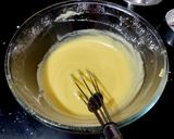 A picture of step 2 of Custard Vanilla Cake.