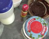 A picture of step 1 of Oats chocolate lava cup cake.