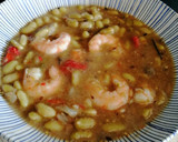 Foto del paso 12 de la receta: Verdinas con verduras y langostinos