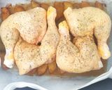 Foto del paso 3 de la receta: Pollo Asado con Lima, Vino Blanco y Salsa Perrins