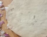 A picture of step 3 of Tandoori onion roti.