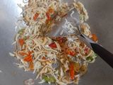 Tumis tahu teri daun bawang kucai