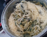 Foto del paso 4 de la receta: Pasta con espinacas y champiñones a la crema