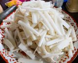 รูปขั้นตอนการทำที่ 1 ของ แกงหยวกกล้วย(เจ) #กินผักรักสุขภาพ2