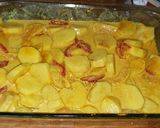 A picture of step 2 of Curried Potatoes and Oranges.