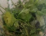 A picture of step 1 of Green Chutney | Ramadan Special.