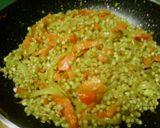 Foto del paso 3 de la receta: Trigo sarraceno con verduras, curry, cúrcuma y jengibre/vegana